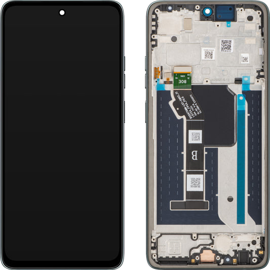 Display s dodirnim zaslonom Motorola Moto G56, s okvirom, Siva (Pantone Gray Mist), Service Pack 5D68C30209