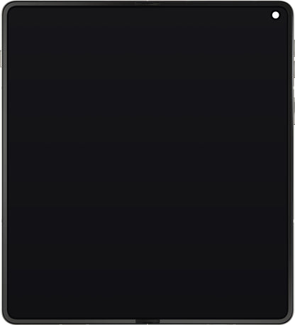 Zaslon s dodirnim zaslonom Motorola Razr Fold, s okvirom, Sub Inner, crna (Pantone Blackened Blue) Service Pack 5D68C32444