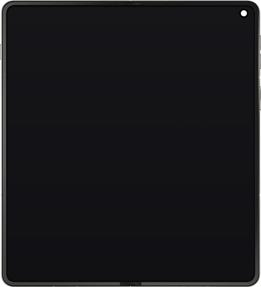 Zaslon s dodirnim zaslonom Motorola Razr Fold, s okvirom, Sub Inner, crna (Pantone Blackened Blue) Service Pack 5D68C32444