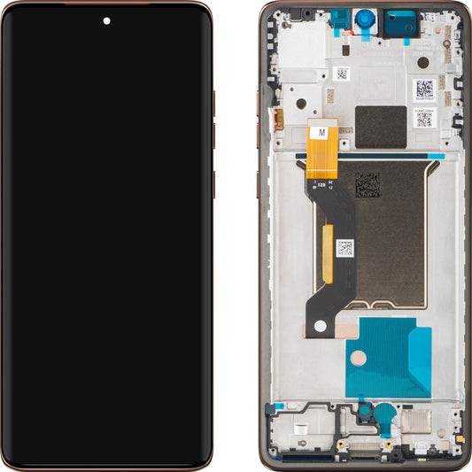 Display s Touchscreenom Motorola Edge 60 Fusion, s okvirom, Smeđ (Mocha Mousse), Service Pack 5D68C30578