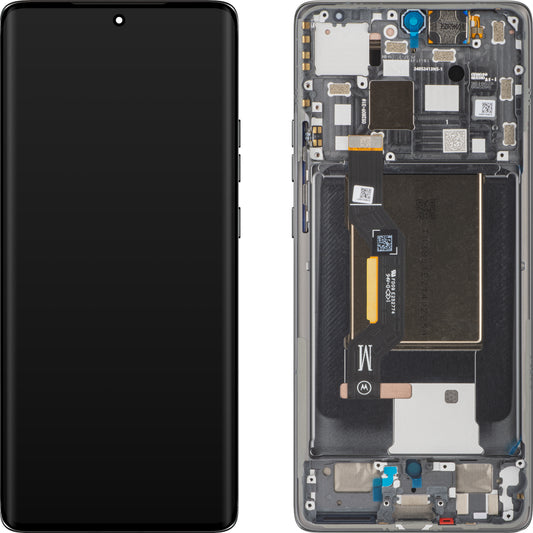 Zaslon s dodirnim zaslonom Motorola Edge 50, s okvirom, siva (Koala Gray), obnovljeno 5D68C25135