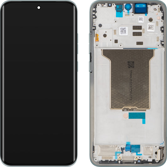 Zaslon s dodirnim zaslonom Motorola Edge 70 Fusion+ / Edge 70 Fusion, s okvirom, tirkizna (Pantone Blue Surf), servisni paket 5D68C32057