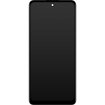 Zaslon s dodirnim ekranom Motorola Moto E32, s okvirom, crni, paket za servis 5D68C20684