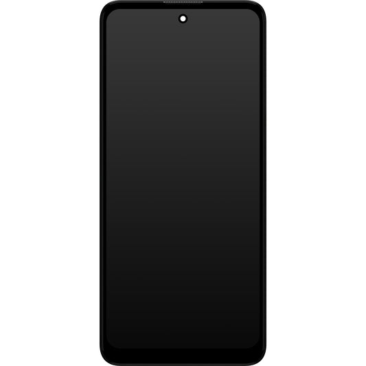 Display s dodirnim zaslonom Motorola Moto E40 / E30, s okvirom, crni, Service Pack 5D68C19697