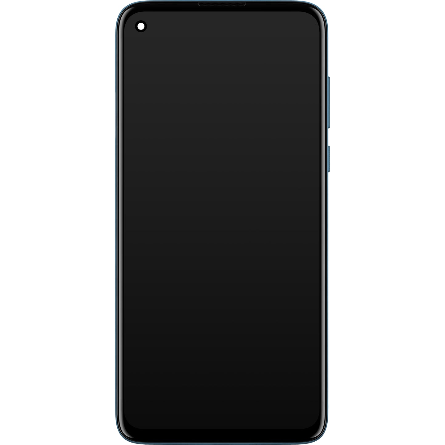 Zaslon s dodirnim ekranom Motorola Moto G8 Power, s okvirom, plavi (Capri Blue), paket za servis 5D68C16143