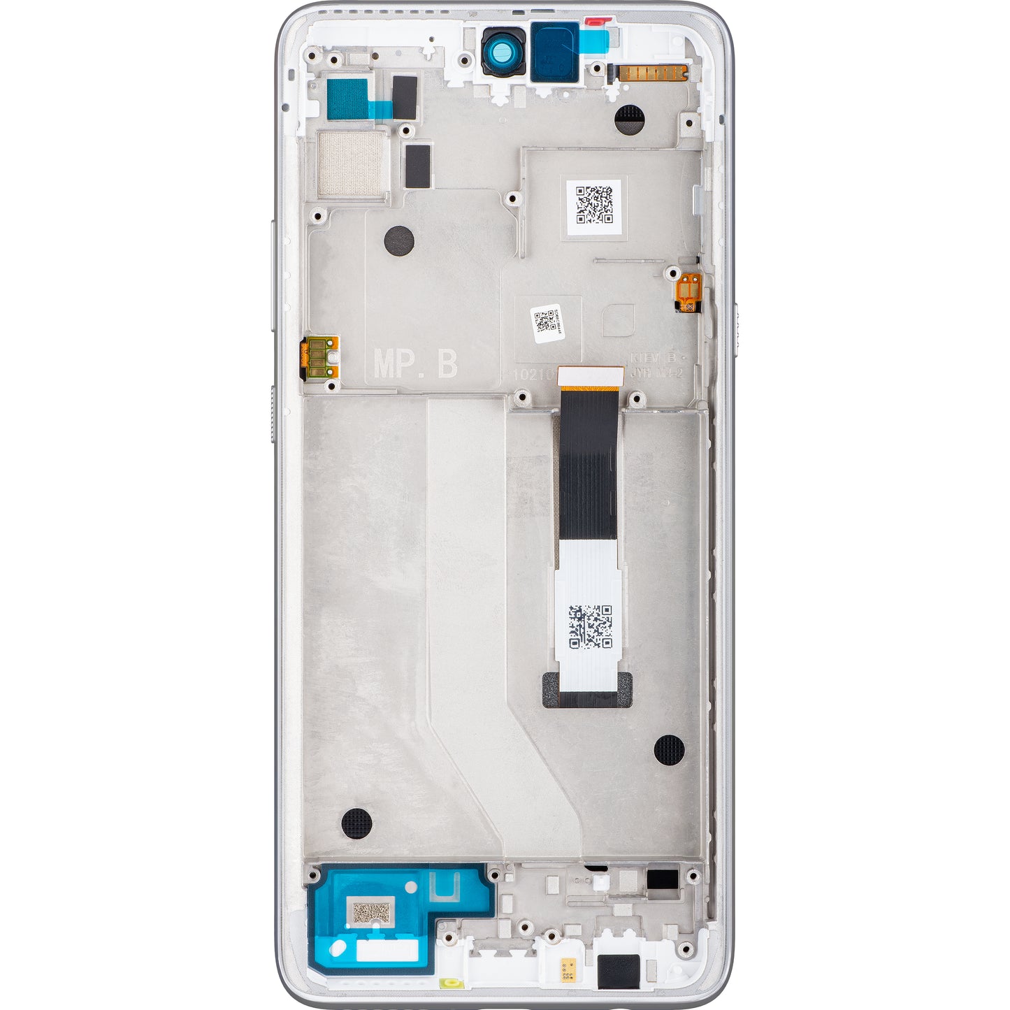 Zaslon s dodirnim ekranom Motorola Moto G 5G, s okvirom, srebrni, servisni paket 5D68C17617