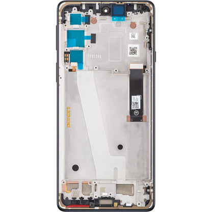 Zaslon s dodirnim ekranom Motorola Edge 20, s okvirom, sivi, paket za servis 5D68C19192