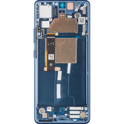 Zaslon s dodirnim ekranom Motorola Edge 30 Fusion, s okvirom, Plava (Neptune Blue), Servisni paket 5D68C21538