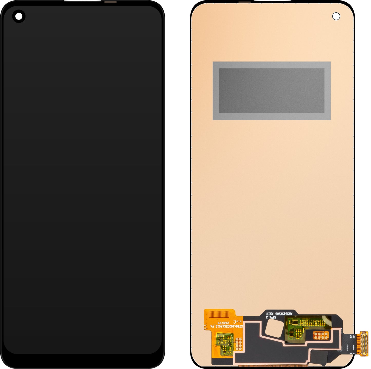 Display s Touchscreen MP kompatibilan s Oppo Reno5 F / Reno5 Lite / Reno5 Z / Reno6 Lite / Reno7 Lite