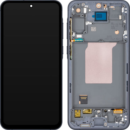 Display s Touchscreenom MP kompatibilan s Samsung Galaxy A55 5G A556, s okvirom, Crni