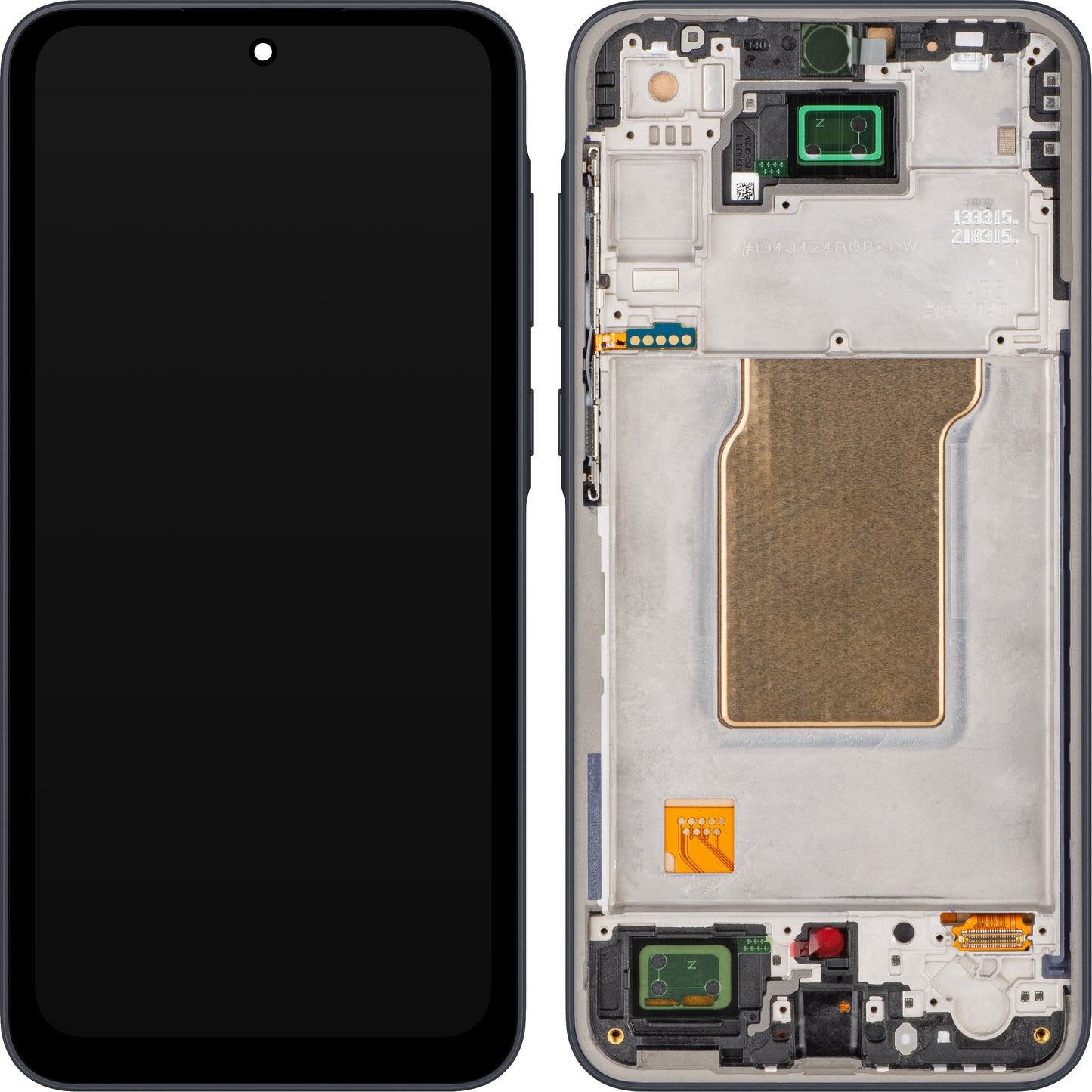 Display s Touchscreenom MP kompatibilan sa Samsung Galaxy A35 5G A356, s okvirom, Crni