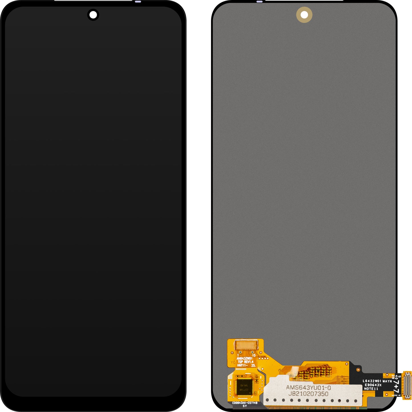 Display s Touchscreenom MP kompatibilan s Xiaomi Poco M4 Pro / Redmi Note 11 / Note 11S / Note 12S, OLED verzija