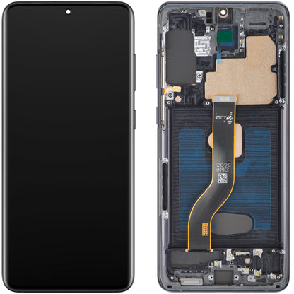 Display s Touchscreenom MP kompatibilan s Samsung Galaxy S20+ G985, s okvirom, OLED verzija, Crni