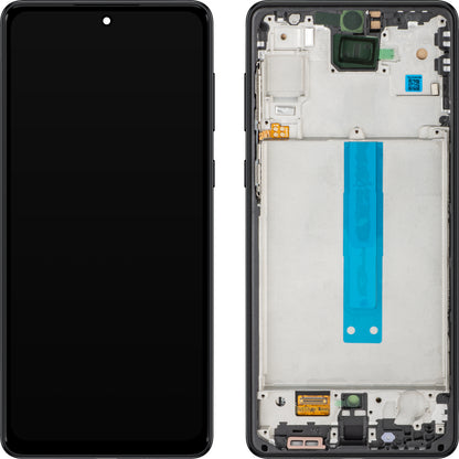 Display s Touchscreenom MP kompatibilan s Samsung Galaxy A73 5G A736, s okvirom, crni