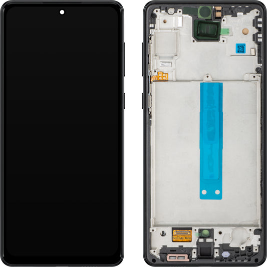 Display s Touchscreenom MP kompatibilan s Samsung Galaxy A73 5G A736, s okvirom, crni