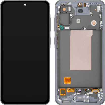 Display s Touchscreenom MP kompatibilan s Samsung Galaxy A56 A566, s okvirom, OLED verzija, Crna