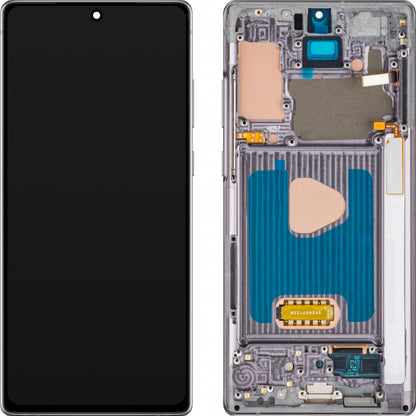 Display s Touchscreenom MP kompatibilan s Samsung Galaxy Note 20 N980, s okvirom, OLED verzija, Crni