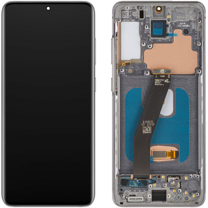 Zaslon s dodirnim zaslonom MP kompatibilan sa Samsung Galaxy S20 5G G981 / S20 G980, s okvirom, OLED verzija, crna
