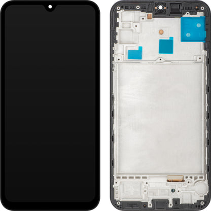 Zaslon s dodirnim zaslonom MP kompatibilan sa Samsung Galaxy M15, s okvirom, crni