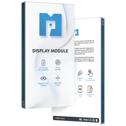 Zaslon s dodirnim ekranom MP kompatibilan s Samsung Galaxy A04 A045, s okvirom, crni