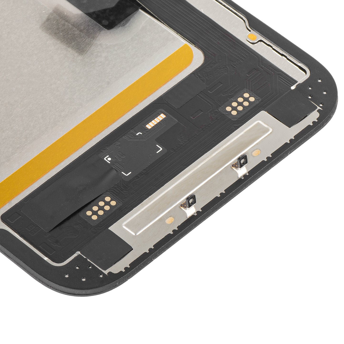 Zaslon s dodirnim zaslonom MP kompatibilan s Apple iPhone 14, s okvirom, verzija Soft OLED IC Movable FHD, crna