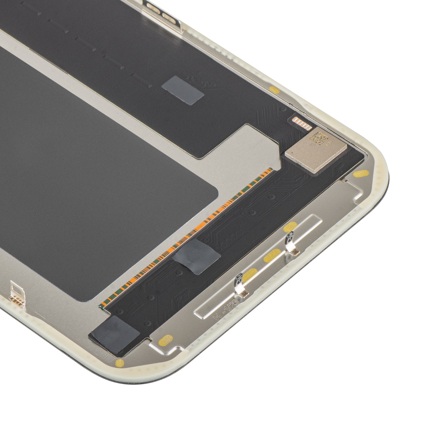 Zaslon s MP zaslonom osjetljivim na dodir kompatibilan s Apple iPhone 17 Pro Max, s okvirom, OLED FHD IC Movable verzija, crna
