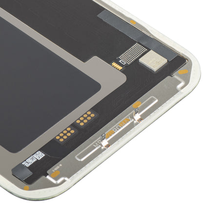 Zaslon s MP zaslonom osjetljivim na dodir kompatibilan s Apple iPhone 17 Pro Max, s okvirom, Soft OLED FHD IC Movable verzija, Crna