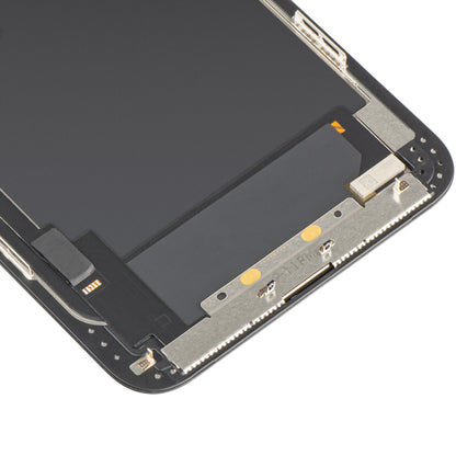 Zaslon s MP zaslonom osjetljivim na dodir kompatibilan s Apple iPhone 11 Pro Max, s okvirom, verzija OLED FHD IC Movable, crna