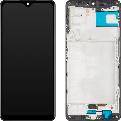 Display s dodirnim zaslonom MP kompatibilan sa Samsung Galaxy A42 5G A426, s okvirom, crni