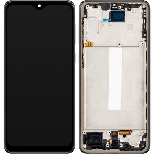 Zaslon s dodirnim ekranom MP kompatibilan s Samsung Galaxy A33 5G A336, s okvirom, OLED verzija, crni