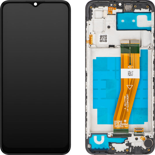 Display s Touchscreenom MP kompatibilan s Samsung Galaxy A03 A035, s okvirom, Verzija G, Crni
