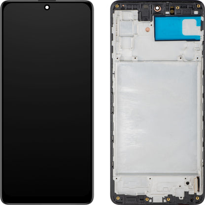 Display s Touchscreenom MP kompatibilan s Samsung Galaxy M51 M515, s okvirom, OLED verzija, Crna