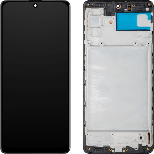 Display s Touchscreenom MP kompatibilan s Samsung Galaxy M51 M515, s okvirom, OLED verzija, Crna
