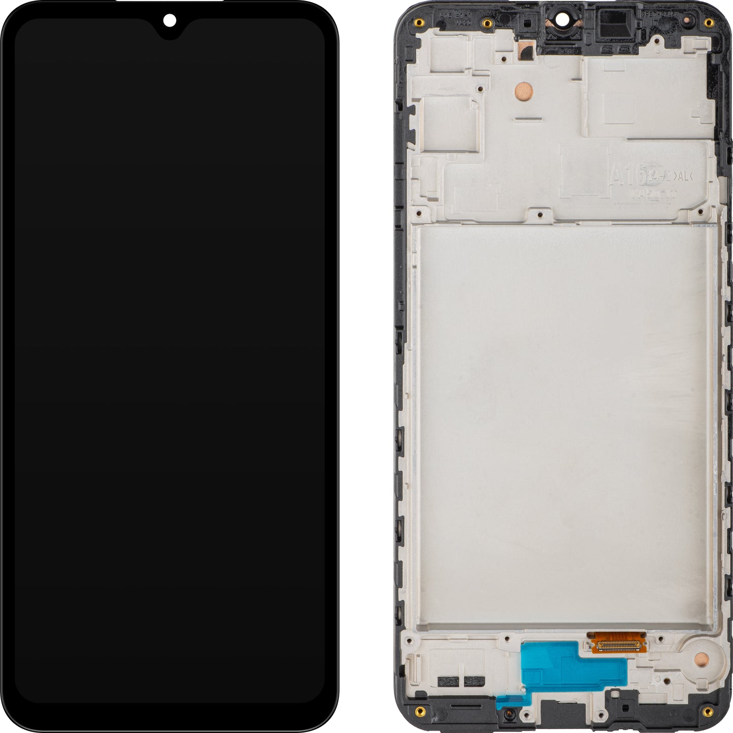Display s Touchscreenom MP kompatibilan sa Samsung Galaxy A16 5G A166, s okvirom, Crni