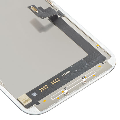 Zaslon s MP zaslonom osjetljivim na dodir kompatibilan s Apple iPhone 17, s okvirom, Soft OLED FHD 120Hz IC Movable verzija, Crna
