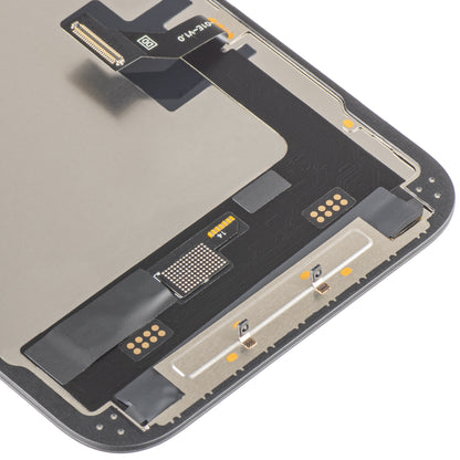 Zaslon s MP zaslonom osjetljivim na dodir kompatibilan s Apple iPhone 17e / 16e, s okvirom, Soft OLED FHD 120Hz IC Movable verzija, Crna