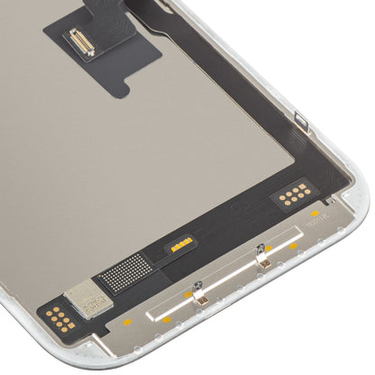Zaslon s dodirnim zaslonom MP kompatibilan s Apple iPhone 16 Pro, s okvirom, Soft OLED FHD verzija 120Hz IC Movable, Crni