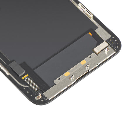 Zaslon s MP zaslonom osjetljivim na dodir kompatibilan s Apple iPhone 11 Pro Max, s okvirom, verzija OLED FHD IC Movable, crna