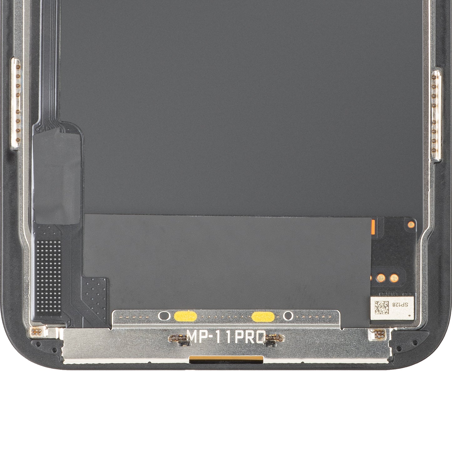 Zaslon s MP zaslonom osjetljivim na dodir kompatibilan s Apple iPhone 11 Pro, s okvirom, verzija OLED FHD IC Movable, crna