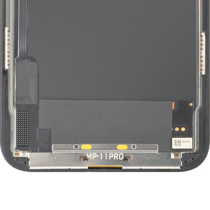 Zaslon s MP zaslonom osjetljivim na dodir kompatibilan s Apple iPhone 11 Pro, s okvirom, verzija OLED FHD IC Movable, crna