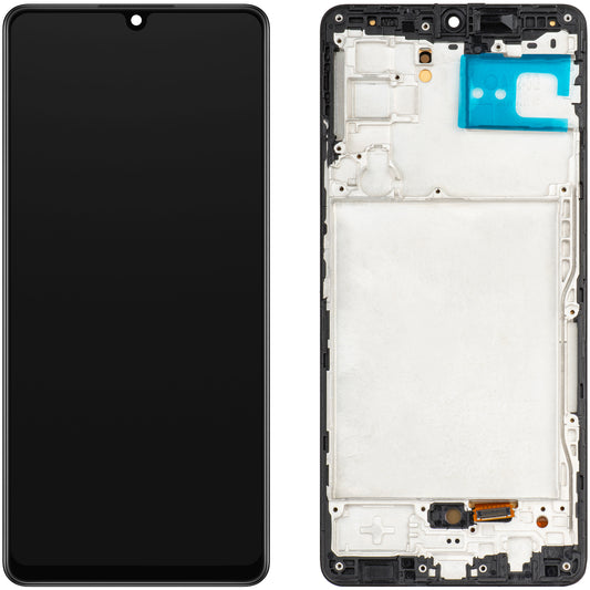 Zaslon s dodirnim ekranom MP kompatibilan s Samsung Galaxy A42 5G A426, s okvirom, OLED verzija, crni