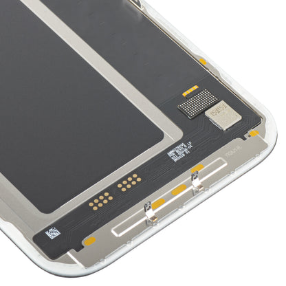 Zaslon s MP zaslonom osjetljivim na dodir kompatibilan s Apple iPhone 17 Pro, s okvirom, Soft OLED FHD 120Hz IC Movable verzija, Crna