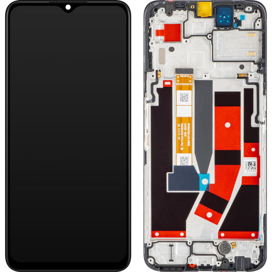 Zaslon s dodirnim zaslonom Oppo A77 5G, s okvirom, crni, obnovljen 4130192