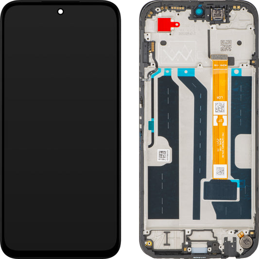 Display s Touchscreenom Oppo A6k, s Okvirom, Crni, Service Pack 621029000842