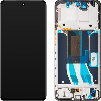 Display s dodirnim zaslonom Realme 12+, s okvirom, crni, paket za servis 621029000180