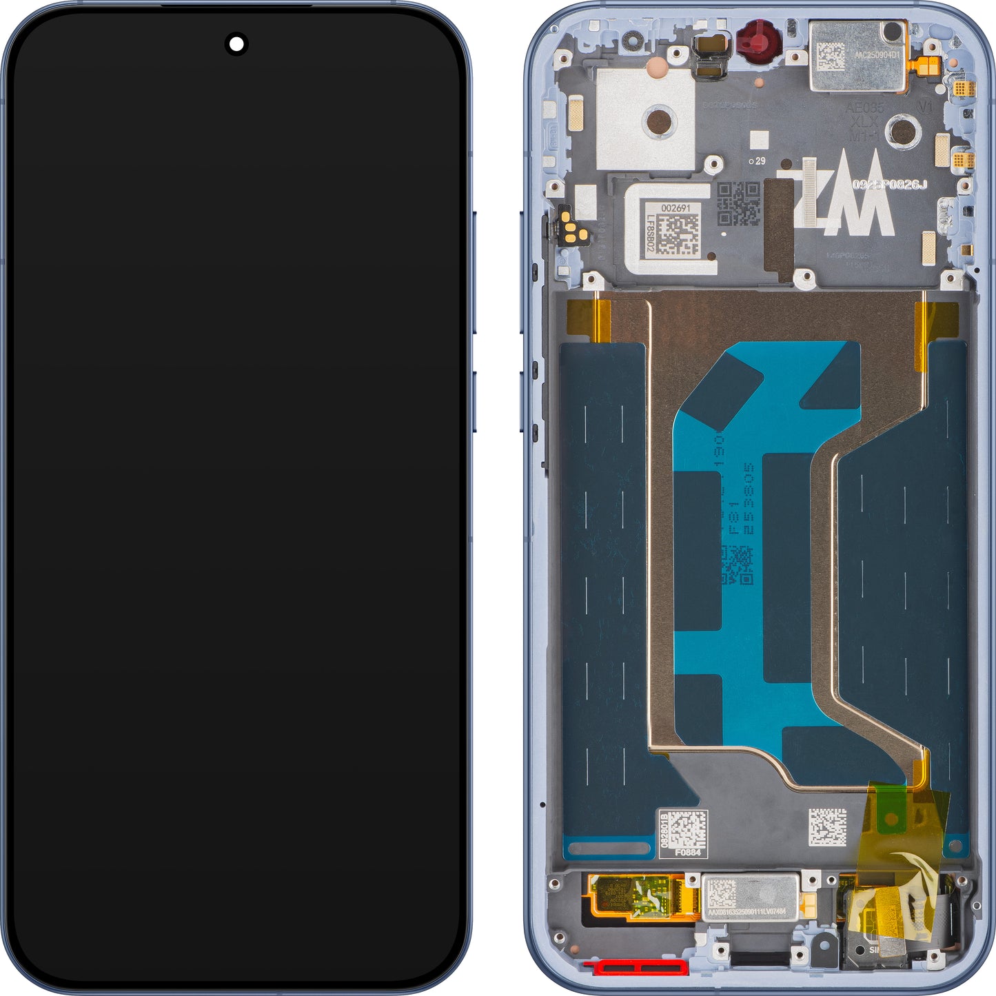 Display s Touchscreenom Realme GT 8 Pro, s Okvirom, Plava (Urban Blue), Service Pack 621029000684