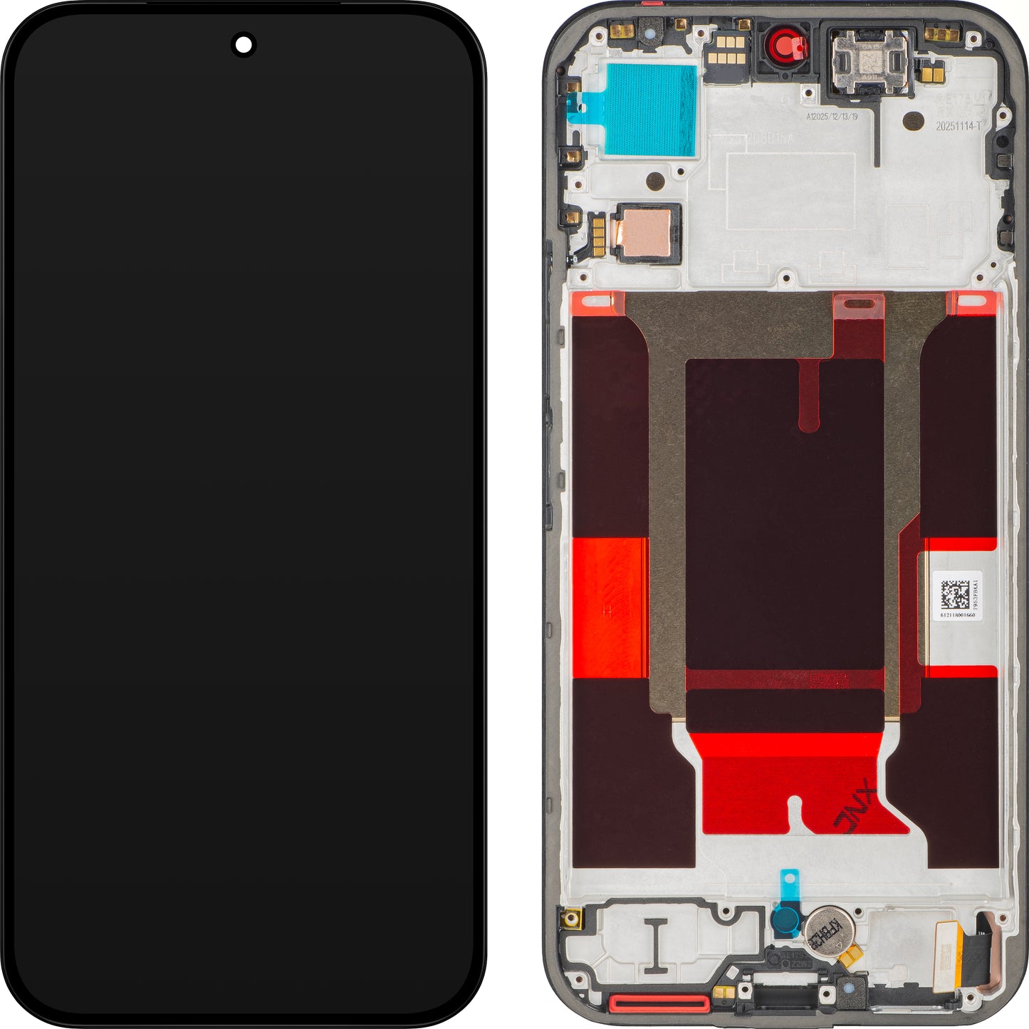 Display s Touchscreenom Realme 16 Pro, s Okvirom, Crni, Service Pack 621029000809