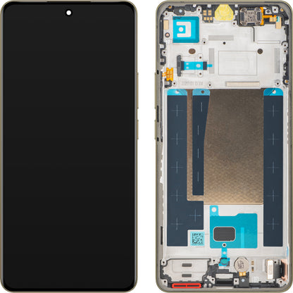 Display s Touchscreenom Realme 16 Pro+, s Okvirom, Zlatni, Service Pack 621029000806