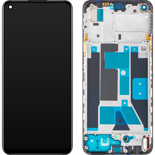 Zaslon s dodirnim zaslonom Realme 9, s okvirom, crni, Swap 4130176