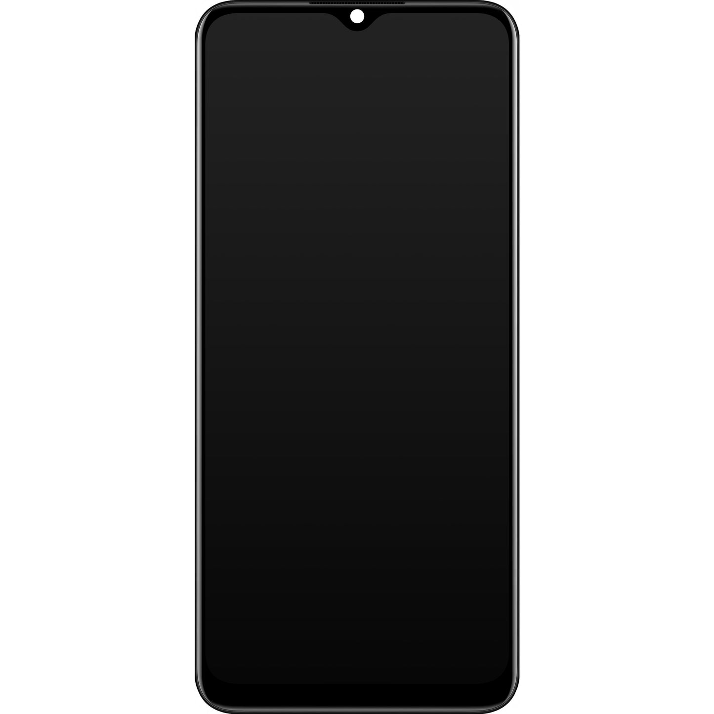 Display s dodirnim zaslonom Realme 6i, s okvirom, crni, paket za servis 4903584